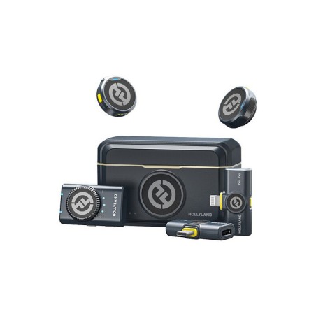 Hollyland Lark M2 – Microphone Sans Fil Compact pour Vlog, Smartphone et Caméra