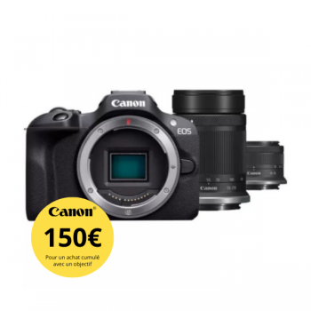 CANON EOS R100 - RF-S 18-45...