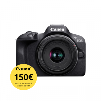 CANON EOS R100 - RF-S 18-45...