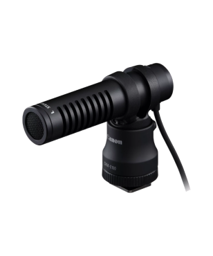 Canon Micro Stéréo DM-E100 – Microphone externe compact pour caméra et appareil photo Canon