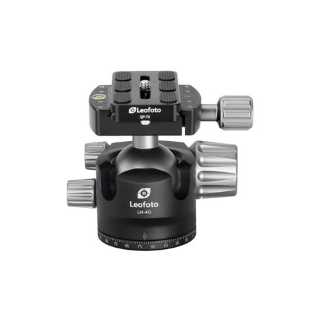 LEOFOTO ROTULE LH-40 + PLATEAU 70 – Rotule Ball Haute Précision