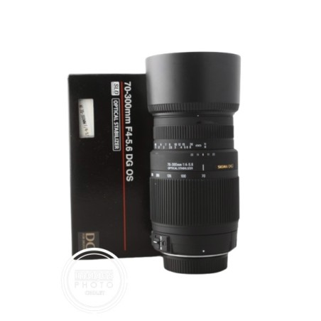 SIGMA 70-300 MM F/4-5.6 DG OS NIKON F - OCCASION
