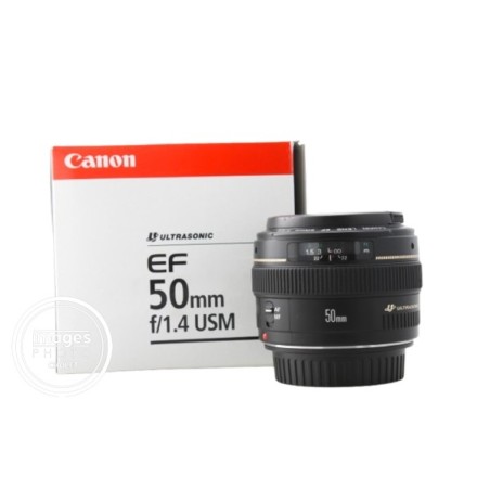 CANON EF 50 MM F/1.4 USM - OCCASION GARANTIE 