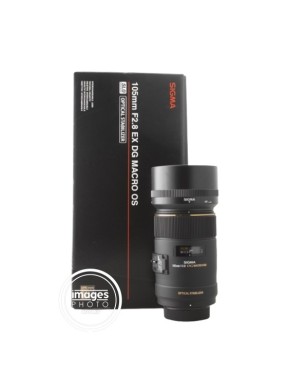 SIGMA 105 MM F/2.8 MACRO HSM NIKON - OCCASION