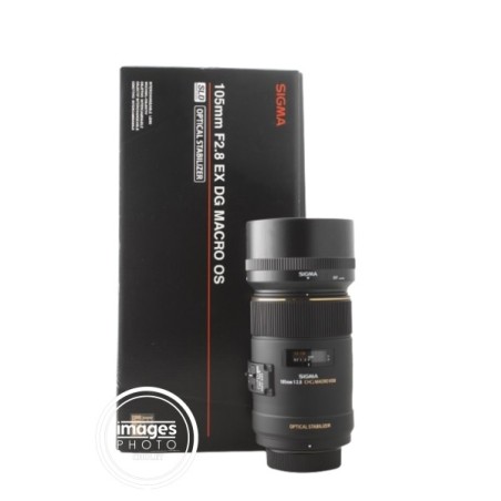 SIGMA 105 MM F/2.8 MACRO HSM NIKON - OCCASION