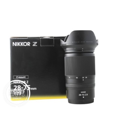 NIKON Z 28-75 MM F/2.8 - OCCASION GARANTIE 1 AN
