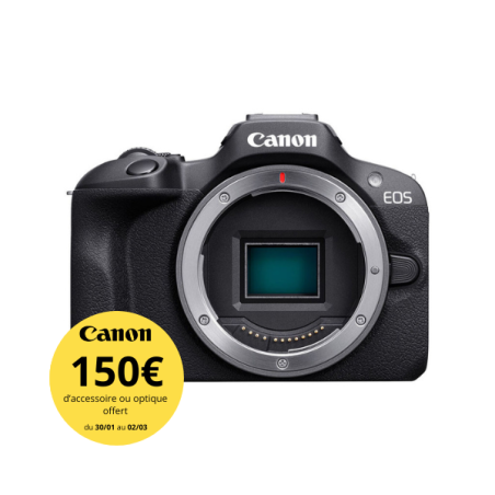 Canon EOS R100 : Hybride APS-C abordable pour débuter en photo