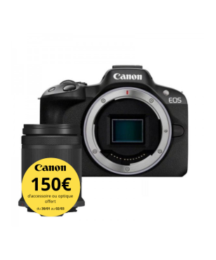 Canon EOS R50 : hybride APS-C 24 Mp compact, simple et performant