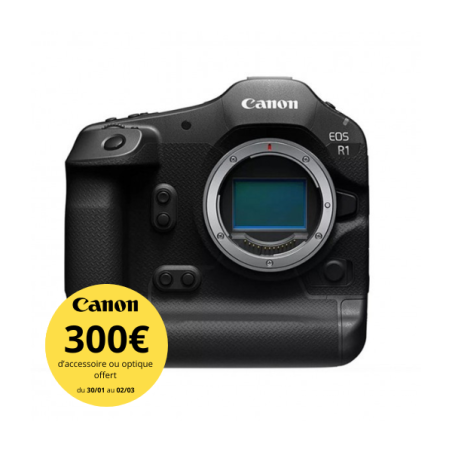 Canon EOS R1 – Boîtier hybride plein format professionnel ultra-rapide