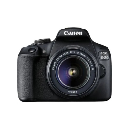 Canon EOS 2000D + EF-S 18-55 DC III – Reflex APS-C avec zoom standard