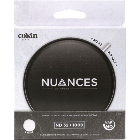 COKIN FILTRE NUANCES ND-X VARIABLE ND32-1000 (58mm)