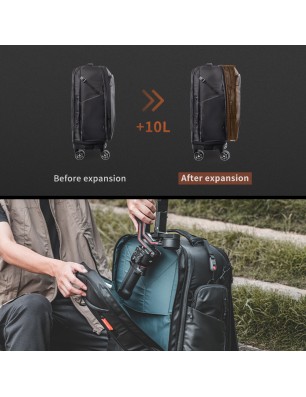 PGYTECH Roller Camera Backpack – Sac à dos photo à roulettes 2-en-1
