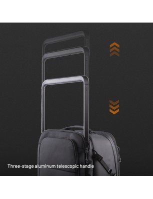 PGYTECH Roller Camera Backpack – Sac à dos photo à roulettes 2-en-1