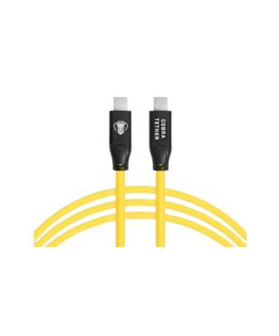 COBRA TETHER CABLE USB-C / USB-C 10G - 5m - JAUNE