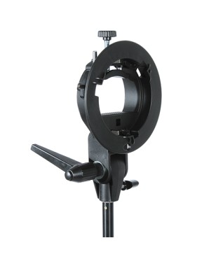 Godox Support S-Type Bowens – Adaptateur pour flash cobra et accessoires Bowens