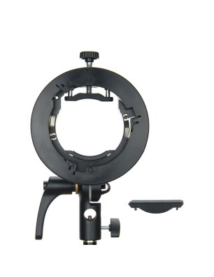 Godox Support S2 Type Bowens – Adaptateur pour flash cobra et accessoires Bowens