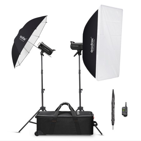 Godox SK400IIV-C – Kit studio flash 400 Ws avec softbox et pieds