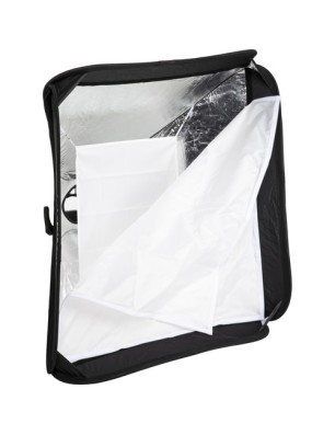 Godox Support S2 Type Bowens + Softbox – Kit éclairage flash cobra avec grille