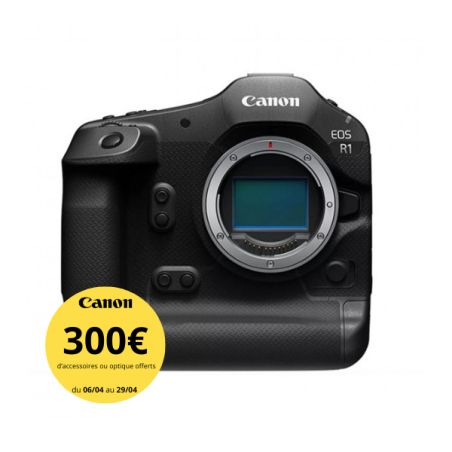 Canon EOS R1 – Boîtier hybride plein format professionnel ultra-rapide
