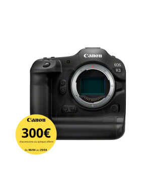 Canon EOS R3 – Boîtier hybride plein format professionnel