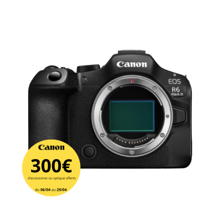 Canon EOS R6 Mark III – Hybride plein format 32 MP & vidéo 7K RAW