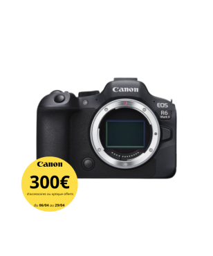CANON EOS R6 MARK II – Appareil photo hybride plein format 24 Mpx