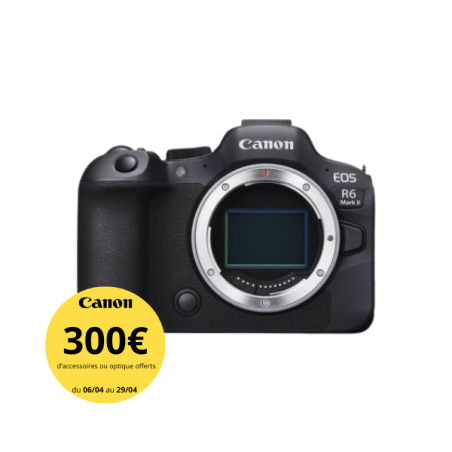 CANON EOS R6 MARK II – Appareil photo hybride plein format 24 Mpx