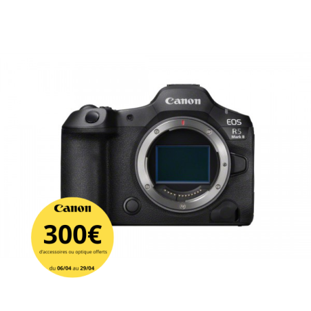 Canon EOS R5 Mark II : Hybride plein format 45 MP performant