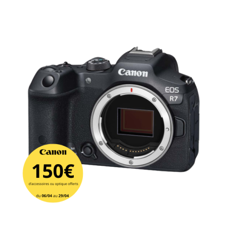 Canon EOS R7 – Hybride APS-C 32 Mpx | Rapide et polyvalent