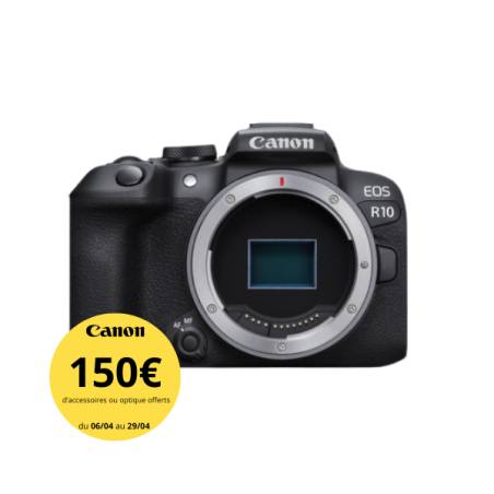 Canon EOS R10 – Hybride APS-C 24 Mp | compact pour photo et vidéo