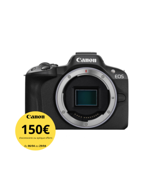 Canon EOS R50 : hybride APS-C 24 Mp compact, simple et performant