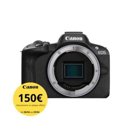 Canon EOS R50 : hybride APS-C 24 Mp compact, simple et performant