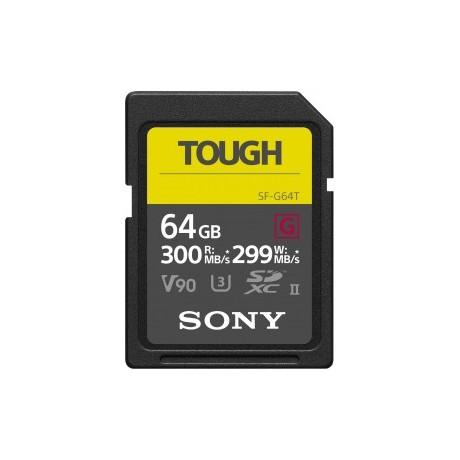SONY CARTE SD SF-G TOUGH UHS-II 64GB 300MB/S