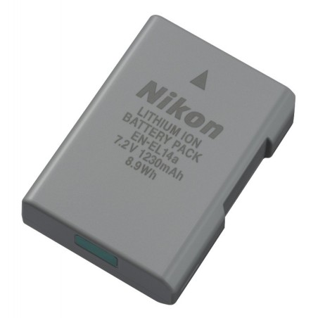 Nikon EN-EL14a – Batterie lithium-ion 1230 mAh pour reflex Nikon D3xxx / D5xxx