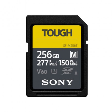 SONY CARTE SDXC TOUGH M 256GB UHS-II R277/W150