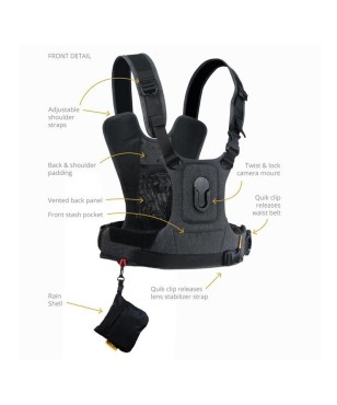 COTTON CARRIER HARNAIS POUR 1 BOITIER - Couleur Gris