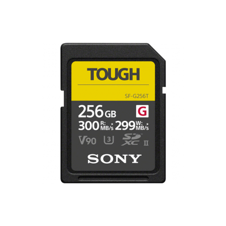 SONY CARTE SD SF-G TOUGH UHS-II 256GB 300MB/S