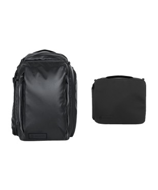 WANDRD Transit Travel Backpack Bundle Noir – Sac à dos photo et voyage avec Camera Cube